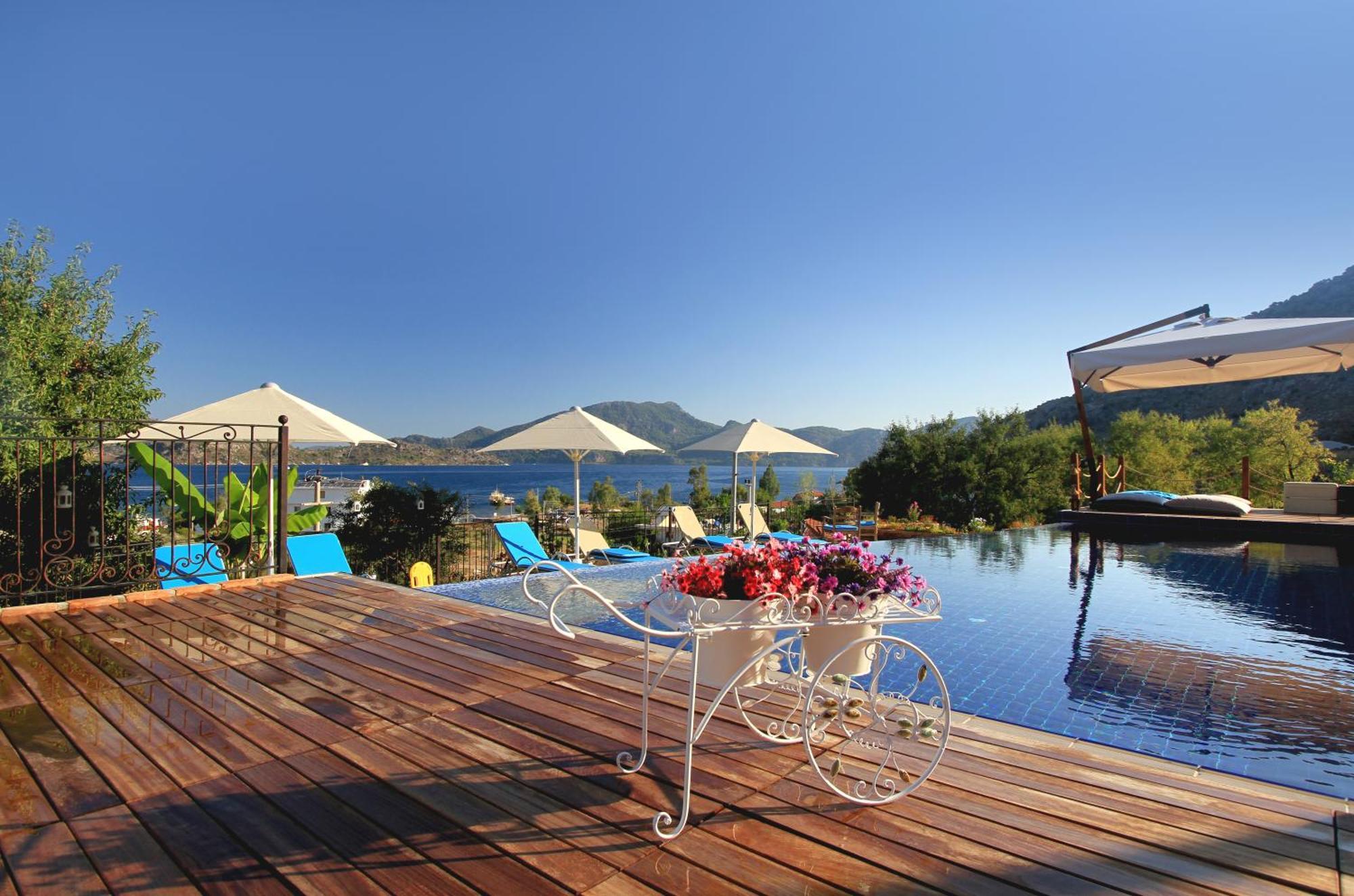 Badem Tatil Evi Selimiye  Eksteriør billede